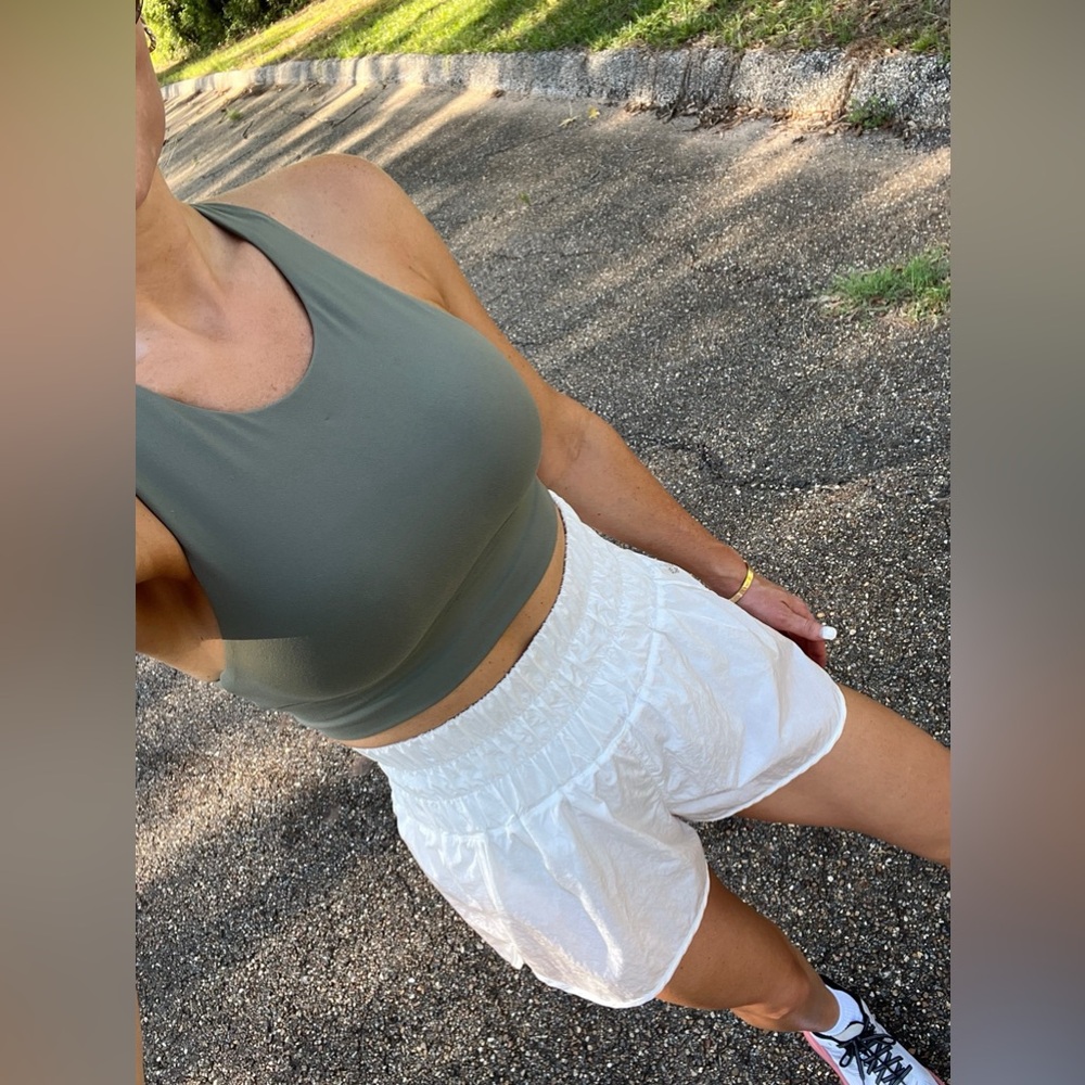 FP Movement by Free People White Athletic Shorts